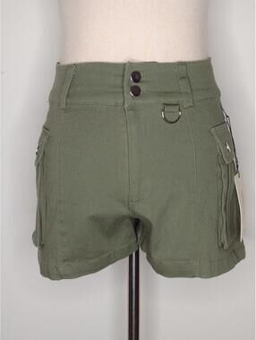 NWT Rachel Paige Women's Green Shorts Size Small